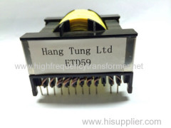 ETD series high frequency transformer protable welding transformer design