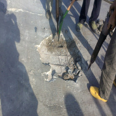 Concrete pothole repair mortar manufactured in HUINENG