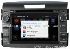 Ouchuangbo audio DVD GPS head unit android 4.4 OS Honda CRV 2012