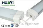 110V / 220V 4000K IP65 5200LM 50W 5ft LED Tube Light Fixtures with Milky Cover