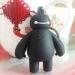 OEM Big 3d Rubber Soft PVC Keychain / Double Sided Hero Baymax Key Chain