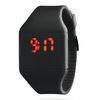 Unisex LED Digital Wrist Watch Black For Christmas Gift , Faceless Bracelet LED Watch
