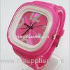 3ATM Waterproof Food Grade Silicone Jelly Wrist Watches For Girls CE ROHS EMC FDA SGS