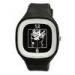 Big Face Unisex Silicone Jelly Quartz Watch Black With Japan Movement / Custom Logo