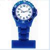 Portable Plastic Cover Nurse Fob Watch / Nursing Medical Wrist Watch for women