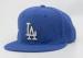 Letter Flat Bill Snapback Hats Blue 6 Panel Flexible Back Closure , Sun Baseball Cap