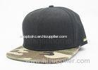 Cool Two Color Plain Acrylic Camo Baseball Caps Customized 56 - 60cm