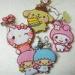 Custom 2D Cartoon Soft PVC Keychain , Silicone Rubber Key Chain For Kids Gift