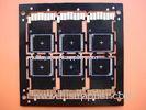 Copper Base FR4 Double Sided PCB Board / Black SD Card Rigid PCB