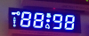 led clock led full color display