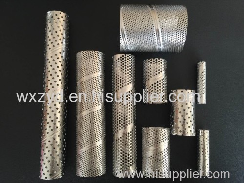 316 stainless steel spiral welded 304 perforated filter elements air center core filter frames 304 metal pipes