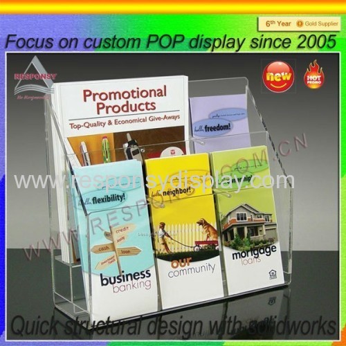 Acrylic display stand /table menu stand