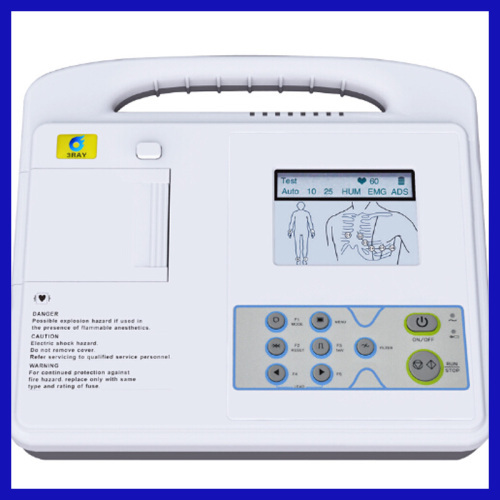 Single Channel Electrocardiograph ecg machine