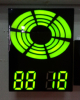 LED full color display;7 segment displays 52*40mm