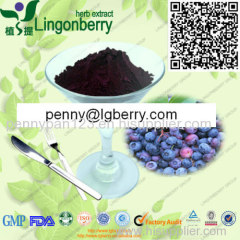 Blueberry anthocyanin from GMP factory