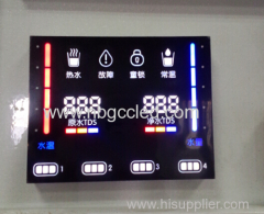 customised 6 digits LED Digital display for water clarifier oven use