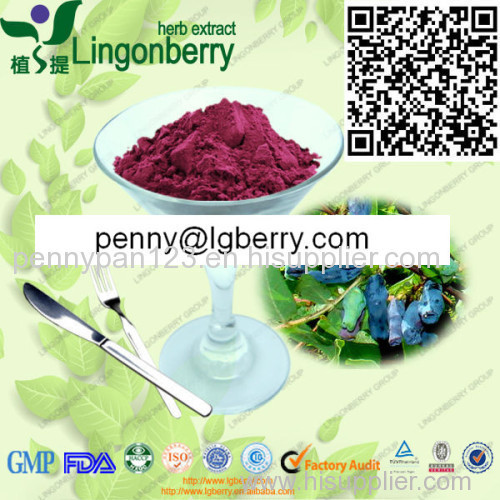 Lonicera caerulea anthocyanin / Wild Sweetberry Honeysuckle Extract