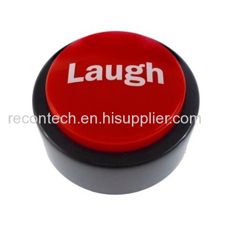 Custom sound button with advertisement message for promotion