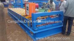 trapezoidal roof sheet roll forming machine