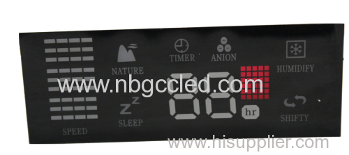 the air-condition led full color display;7 segment led display