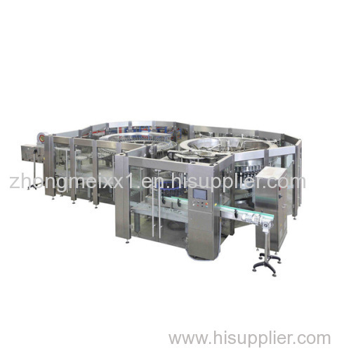 Automatic Mineral / Soda Water Filling Machine , 5000 BPH 12 Heads