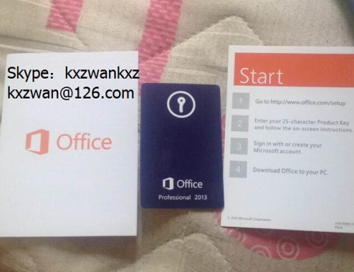 Home and Business Professional Home and Student Microsoft Office Product Key Genuine Office 2013 FPP key The Global