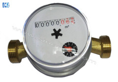 Single jet Dry Register Universial Water Meter with Impulse Availible