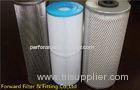 SS 304 / 316 Longitudinal Welded Perforated Filter Core Approevd ISO