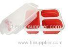 Heat Resistant Collapsible Silicone Lunch Box For Outdoor Travel FDA & LFGB standard