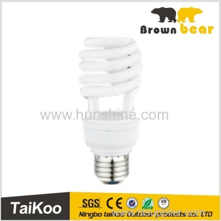 half spiral cfl energy saving lamps