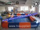 Big Square Inflatable Water Pool Enclosures With Wailking Ball