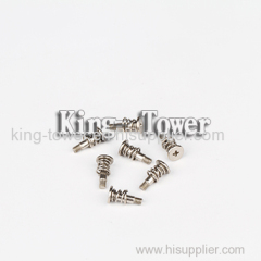 head with hole half thread special customized screw