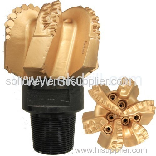 PDC bit for drilling ,PDC drill bits ,PDC bits ,6 baldes matrix body PDC bit