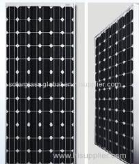 100W mono solar panel with high effective