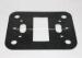 NBR 85 Shore Custom Rubber Gaskets Shock Absorber Washer in Black