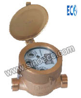 Single jet Full Liquid sealed Vane wheel Water Meter