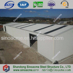 prefab light steel structure warehouse