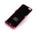 Red Iphone6 Plus External Battery Case Mobile Backup Charger 1000 ma MAX