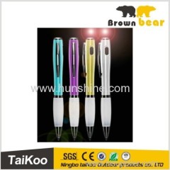 plastic ballpoint pen light