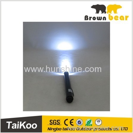 1 LED light flashing ball point pen