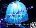 Customise Inflatable Jellyfish Decoration , Inflatable Stage Decoration with Lighting