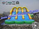 18OZ PVC Fun Adult Inflatable Water Slides Rentals For Event And Party