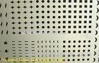 SUS304 / 316 / 3003-H14 / 5052-H32 Stainless Steel Square Hole Perforated Sheet Metal