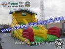 Yellow Super Fun Hire Inflatable Slide With family theme parks