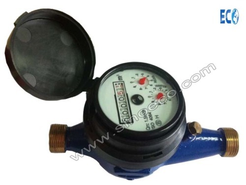 Multi jet Dry dial Water Meter with 360 deg Rotatable