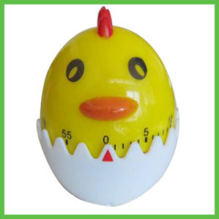 Eggshell Chicken Kitchen Timer