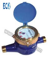 Multi jet Wet type Vane wheel Water Meter