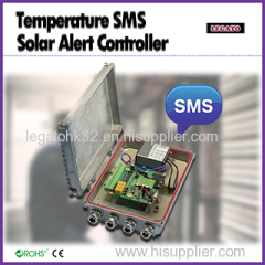 Temperature SMS Solar Alert Controller