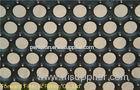 Anti - Skid Stone Gray Perforated Galvanized Sheet Metal / Perforated Metal Panels