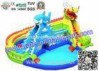 Cool Inflatable Water Park Equipment , Resort With Waterpark